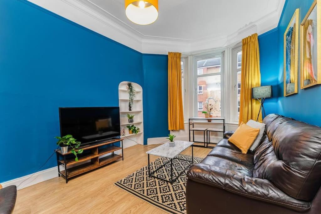 Traditional 1-Bed Flat In Southside Glasgow Bagian luar foto